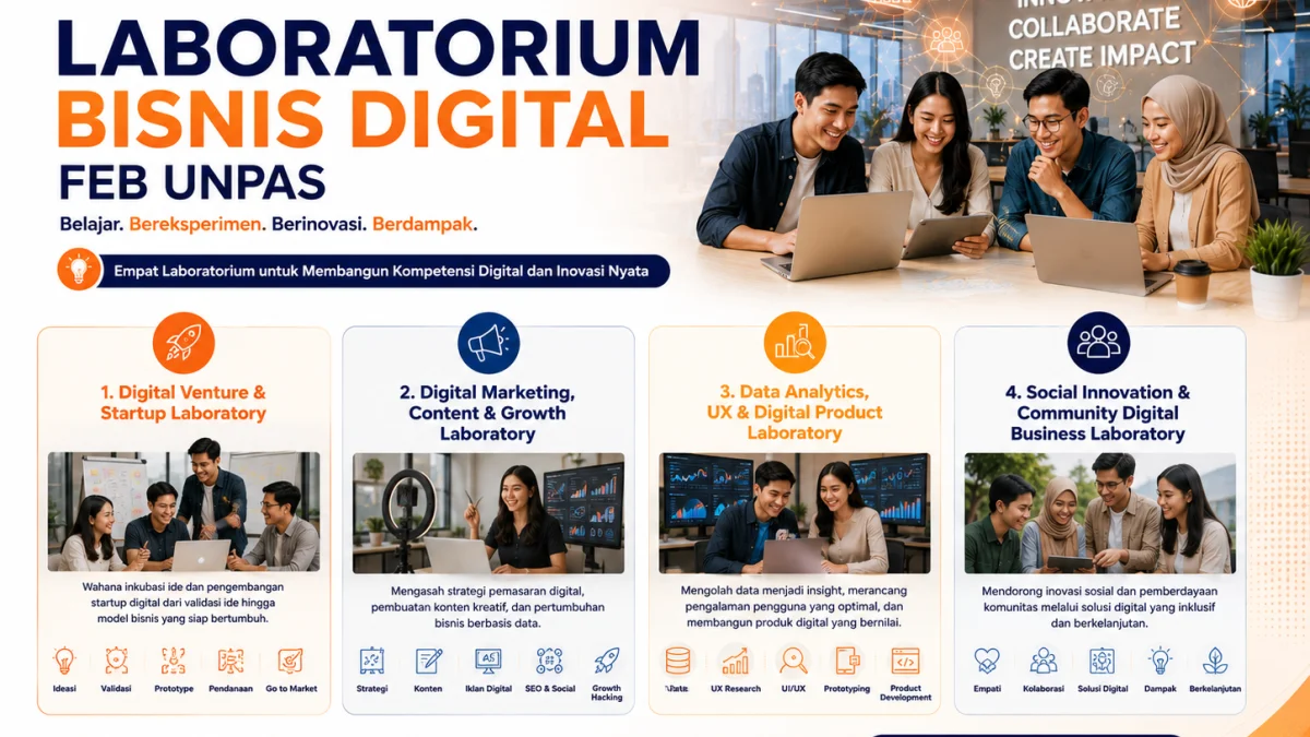 Laboratorium Program Studi Bisnis Digital FEB UNPAS