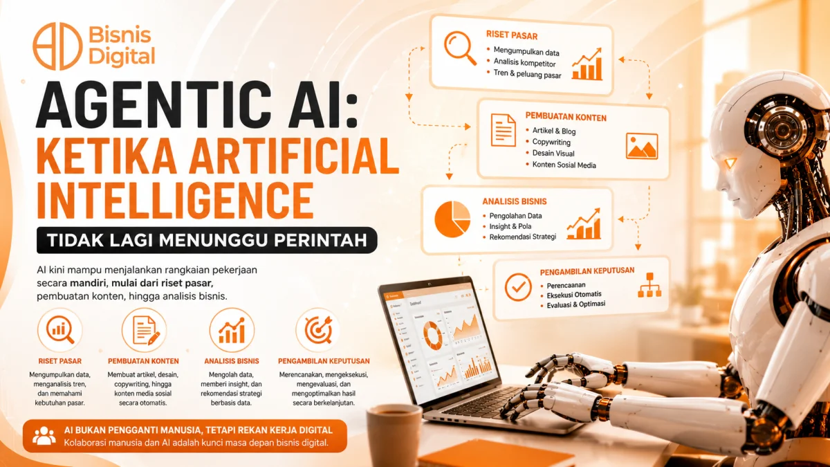 Agentic AI: Ketika Artificial Intelligence Tidak Lagi Menunggu Perintah
