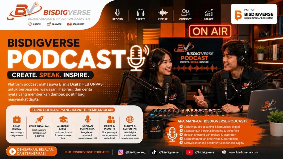 BISDIGVERSE PODCAST: Ketika Ide Mahasiswa Menjadi Suara Perubahan