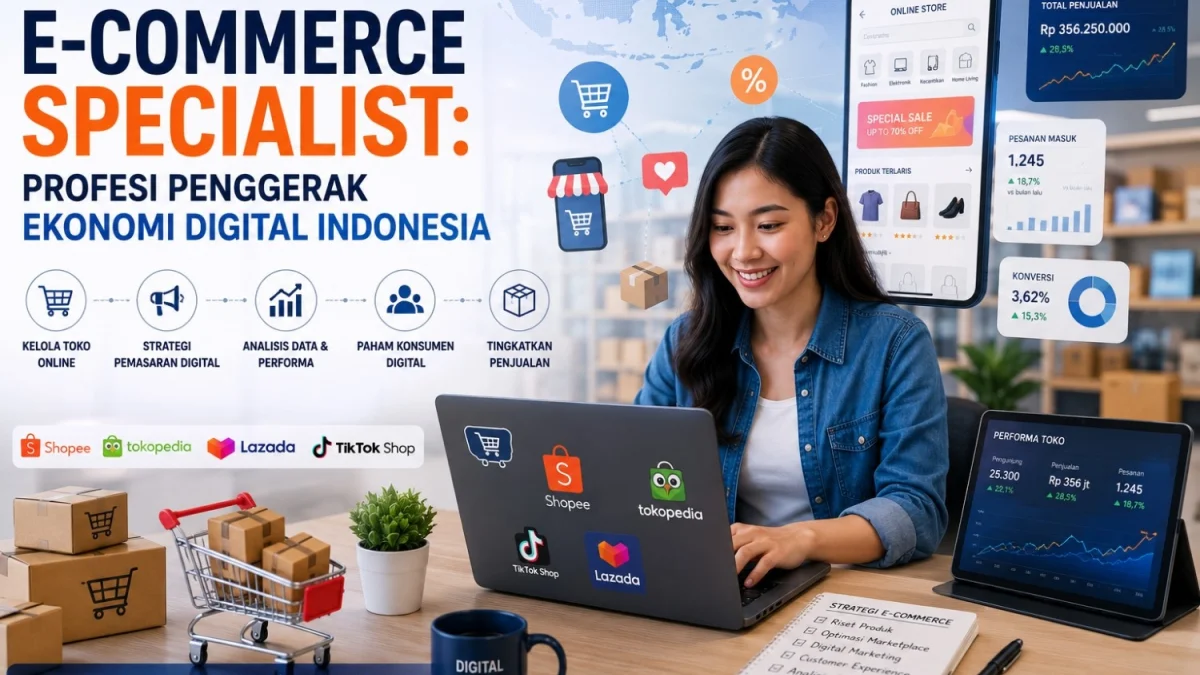 E-Commerce Specialist: Profesi Penggerak Ekonomi Digital Indonesia