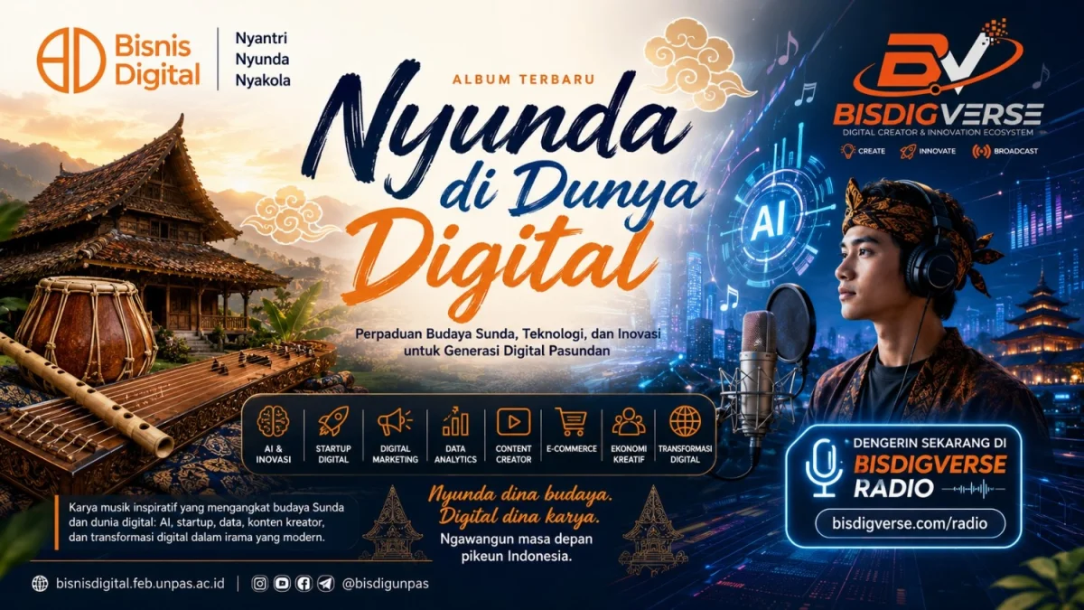 Album "Nyunda di Dunya Digital": Ketika Budaya Sunda Bertemu Transformasi Digital