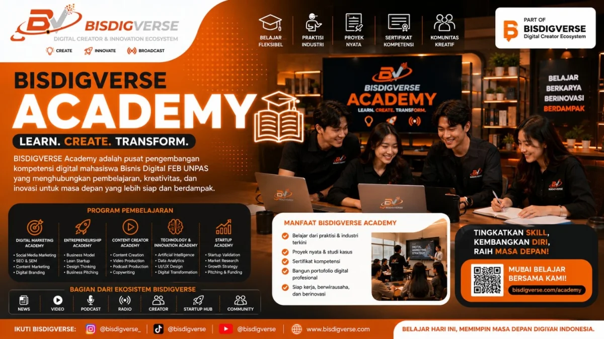 BISDIGVERSE ACADEMY: Belajar, Berkarya, dan Bertumbuh di Era Digital