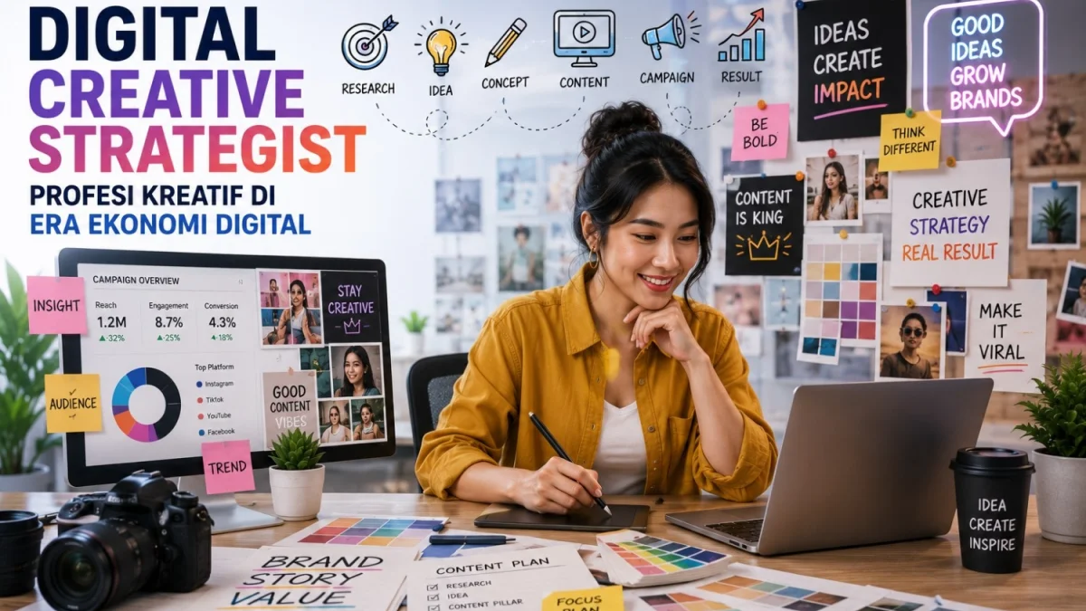 Digital Creative Strategist: Profesi Kreatif di Era Ekonomi Digital